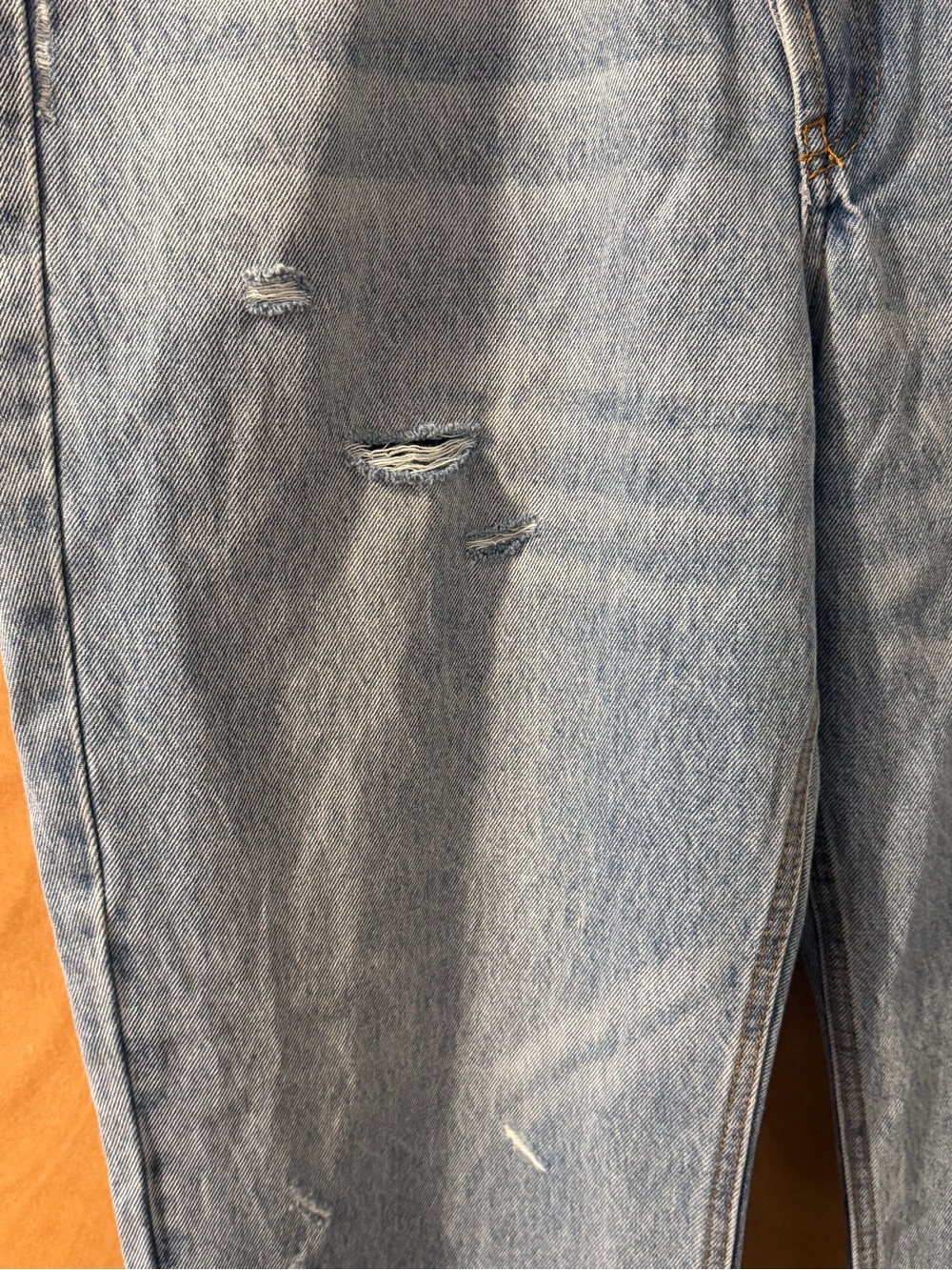 KBB By Kahlana Light Blue Straight Leg Jeans - Size 14 NWT - Picture 8 of 11